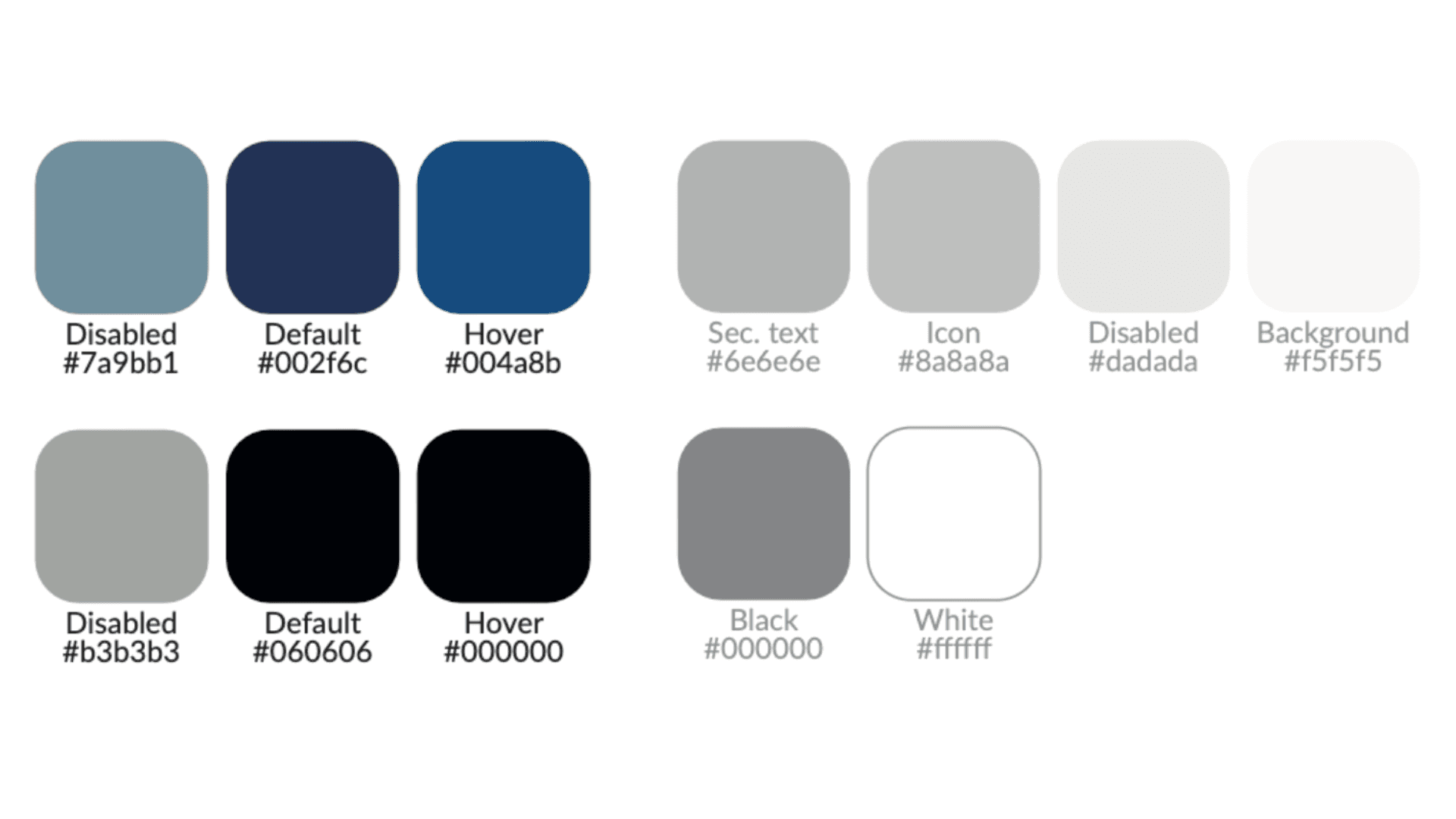 TuneLab design system color system