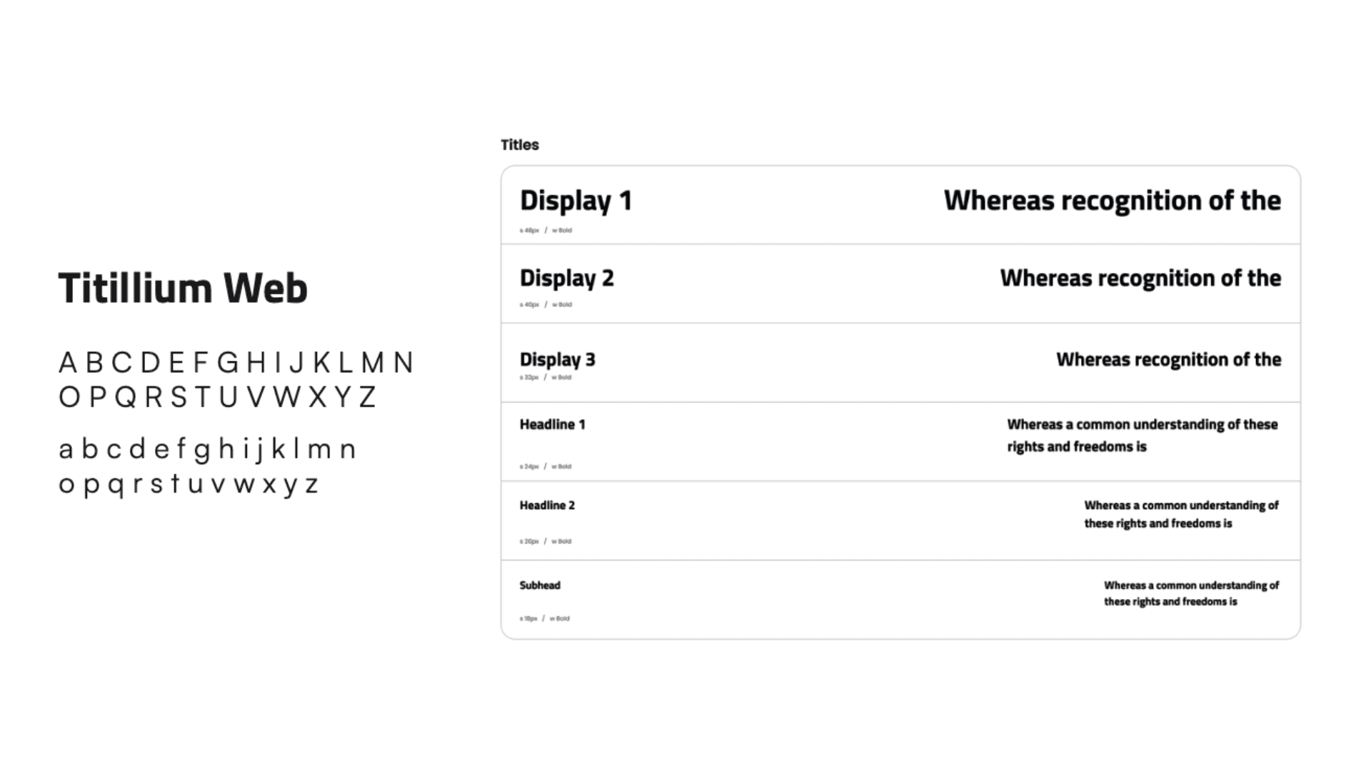 TuneLab typography system